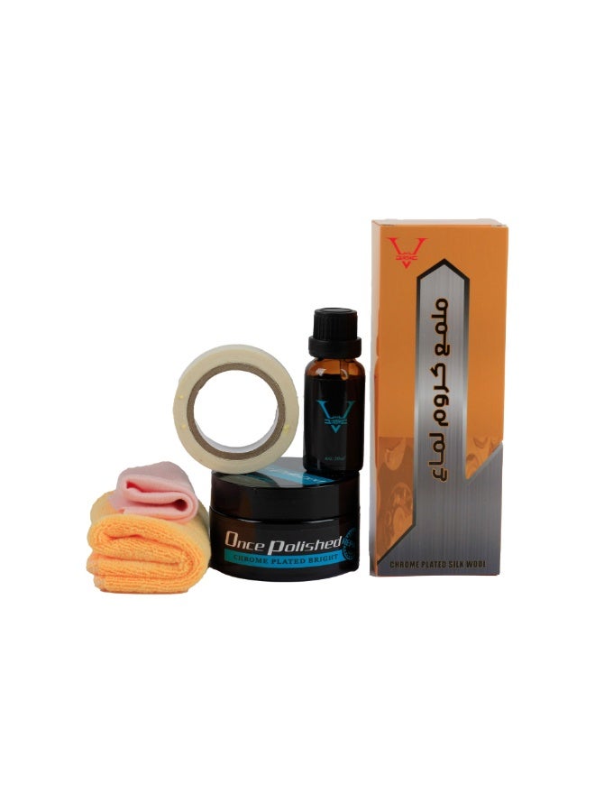 إيفو مجموعة EVO لتلميع الكروم وطلاء السيارات بكفاءة عالية - Image 3